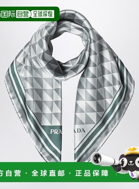 PRADA 女士围巾 1FF0012C81F077U AW2025 灰色