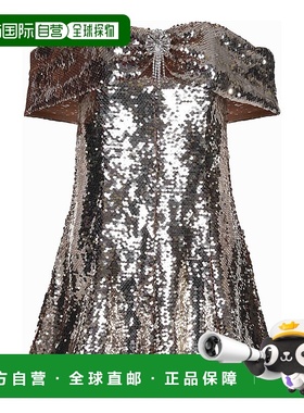 1h可退 SELF-PORTRAIT 女士连衣裙 RS25971SGOLD SS2025 花色