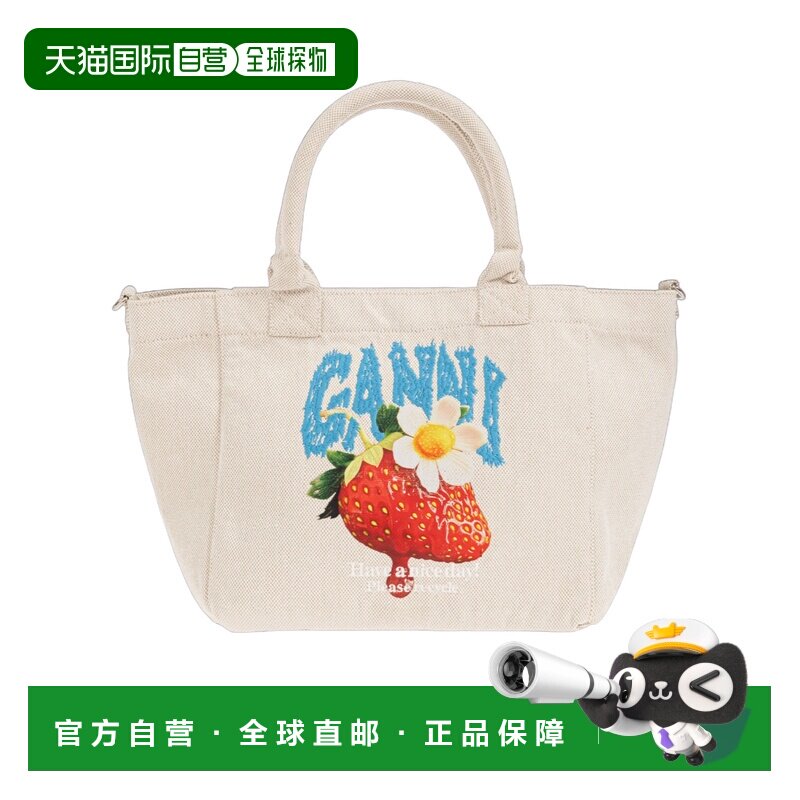 GANNI 女士斜挎包 C2080014ZXV AW2026 花色 双手柄单肩包手提包