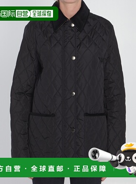 BURBERRY 女士夹克 8107463C1900 AW2025 黑色 Country-style qui