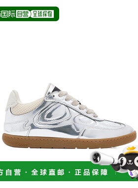 GANNI 男士运动鞋 S3232018 AW2025 灰色 低帮圆头休闲鞋男鞋