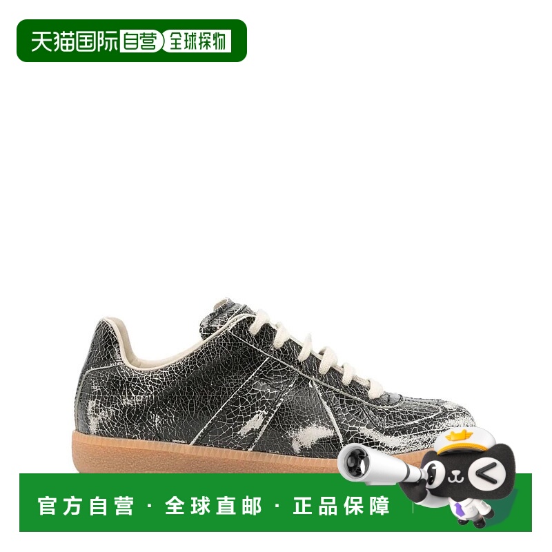 1h可退 MAISON MARGIELA 女士运动鞋 S58WS0270P7424H8328BLACKWH