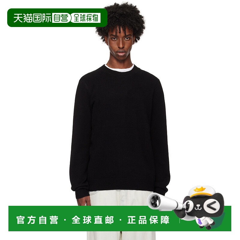 1h可退 潮奢 Guest in Residence 男士 黑色 Allday Crew 毛衣 U1