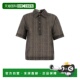 Silk FENDI shirt SS2025 灰色 女士衬衫 FS8240AUP5F1RXA