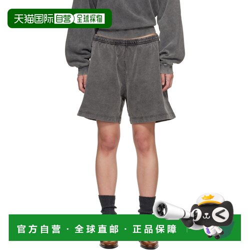 Acne Studios 艾克妮 女士 灰色短裤休闲裤 CE0038B10