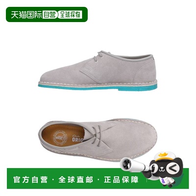 1h可退 潮奢 Clarks Originals 男士 绑带鞋 grey灰色 舒适时尚