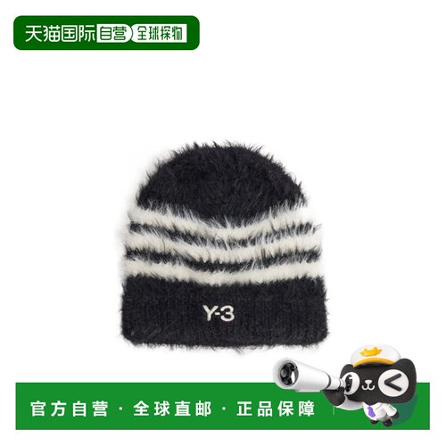 Y-3 男士帽子 KY3727 AW2026 花色 条纹针织帽 支付后1h可退