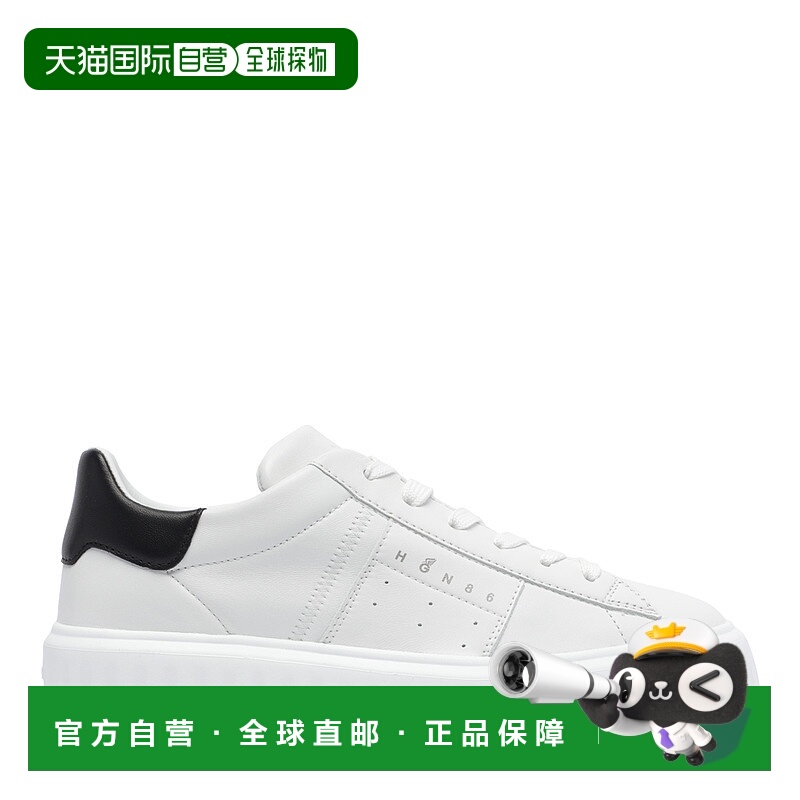 1h可退 HOGAN 男士运动鞋 HXM6450FO70LE90001 SS2025 白色