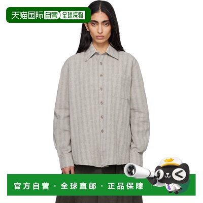 Our Legacy 女士 灰色 Above 衬衫 M2262ASTDry亚麻