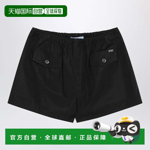 PRADA 女士休闲裤 P235KOOO1XV2F0002 SS2026 黑色
