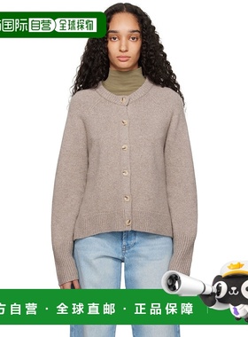 1h可退 潮奢 Arch4 女士 灰褐色 Belgravia 开衫 KNCD24羊绒针织