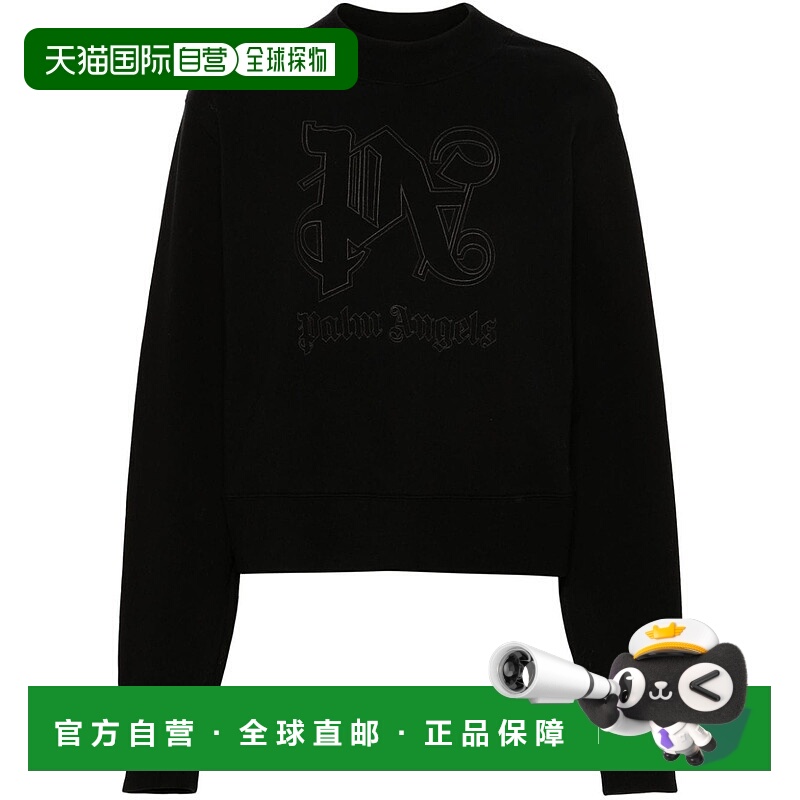 1h可退 PALM ANGELS 女士针织毛衣 PWBA016R24FLE0011010 SS2024