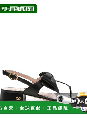 1h可退 潮奢 valentino 华伦天奴 女士 BOWOW 皮质人字拖 WS0MA7D