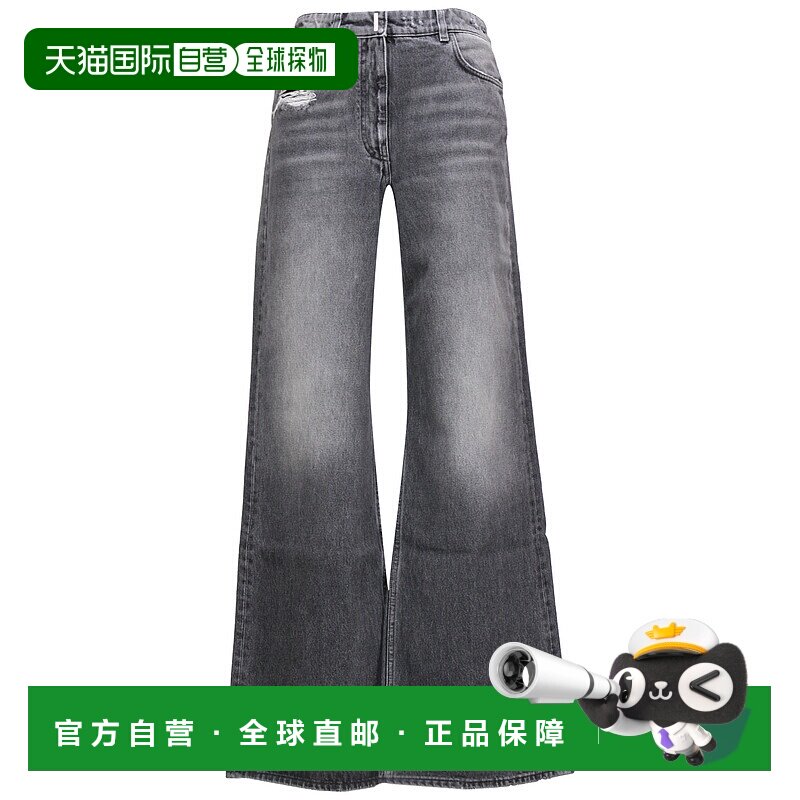 GIVENCHY 女士牛仔裤 BW50WH5Y5N001 AW2023 黑色 GIVENCHY PANTS