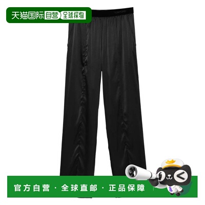 1h可退 TOM FORD 女士休闲裤 PAW683FAX881NAA SS2026 黑色阔腿裤