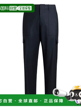 1h可退 ETRO 男士休闲裤 MRED002099TU2K0B0339 AW2025 蓝色