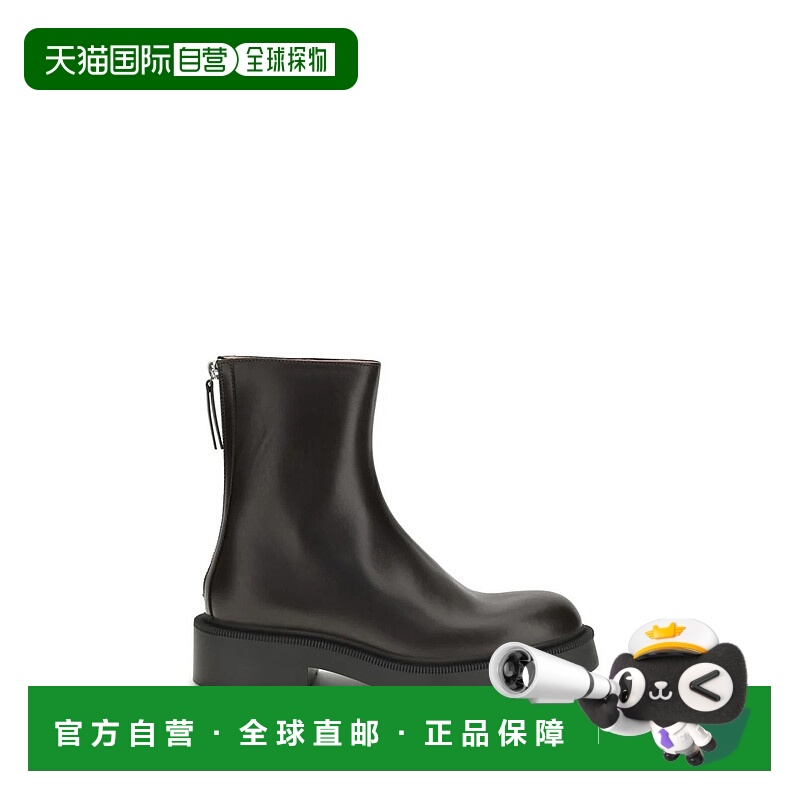 1h可退 THE ROW 女士靴子 F1701L58LQB AW2025 棕色 The Row Boot