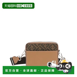 FENDI 7M0357AFF2F1HRM 斜挎包 棕色 男士