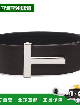 1h可退 潮奢 Tom Ford 汤姆 福特 男士 棕色 & 黑色 Grain Leathe