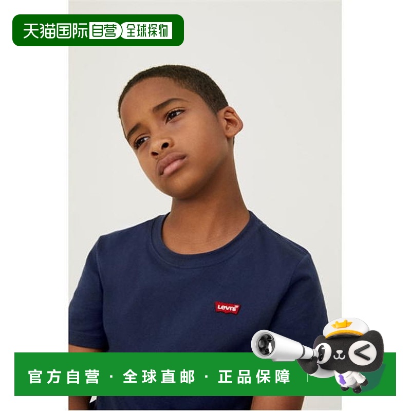 1h可退 潮奢 Levi'S 李维斯 男童 蝙蝠袖T恤童装