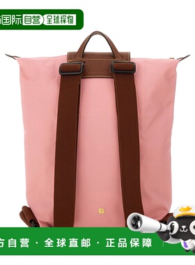 LONGCHAMP 女士双肩包 10284089P92 SS2025 粉红色 Le Pliage双肩