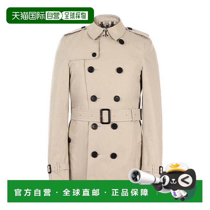 BURBERRY 女士外套 40107161 AW2021 花色 徽标风衣