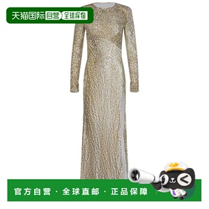 1h可退 SELF-PORTRAIT 女士连衣裙 PF25060XAGOLD AW2025长裙