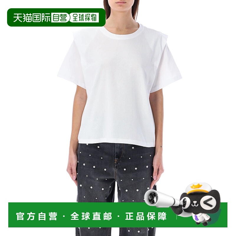 1h可退 ISABEL MARANT ÉTOILE 女士T恤 TS0041FAA1N41I20WH-0
