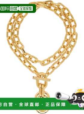 1h可退 潮奢 Rabanne 女士 Double XL Link 项链 20PBB0088MET077