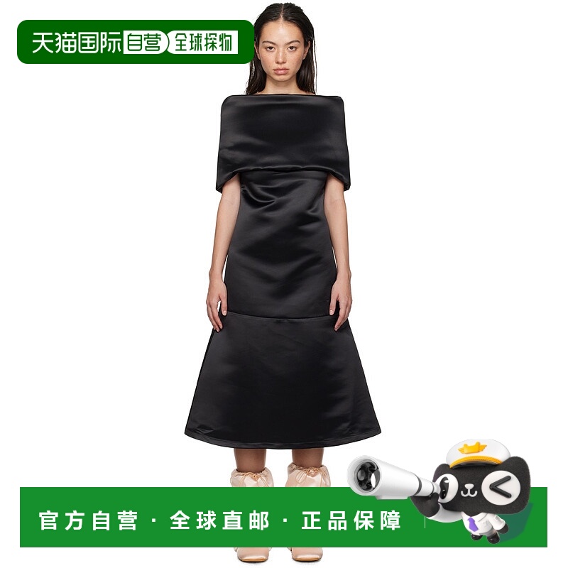 1h可退 潮奢 Ashley Williams 女士 黑色 Misa 连衣裙 AWAW240029