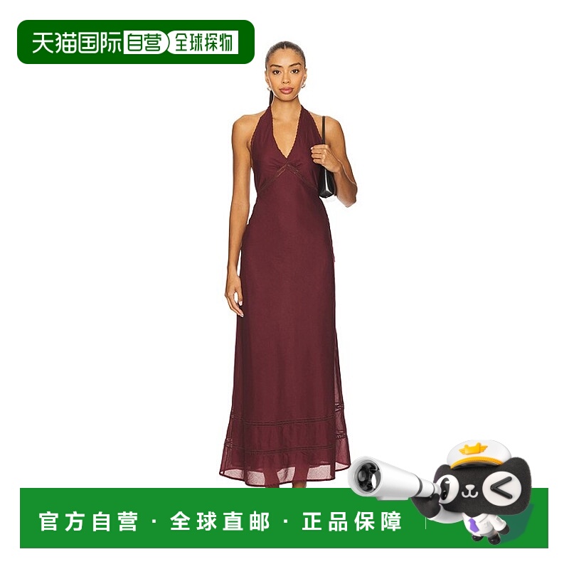 1h可退 潮奢 FAITHFULL THE BRAND 女士 Jasmine 长款连衣裙 FF42