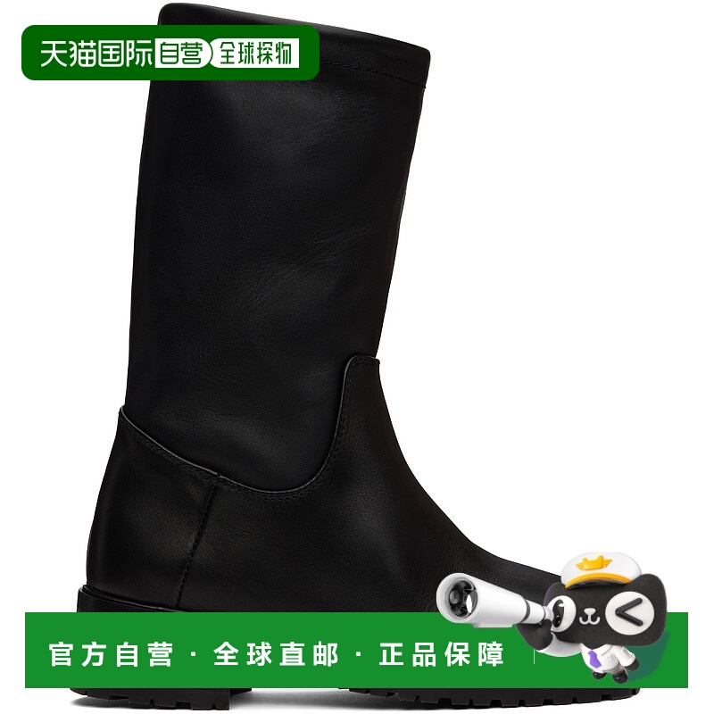 1h可退 潮奢 Maryam Nassir Zadeh 女士 黑色 Belmont 中筒靴 161