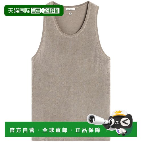 1h可退 潮奢 Ami Paris 男士 罗纹针织背心 HTK045JE0110