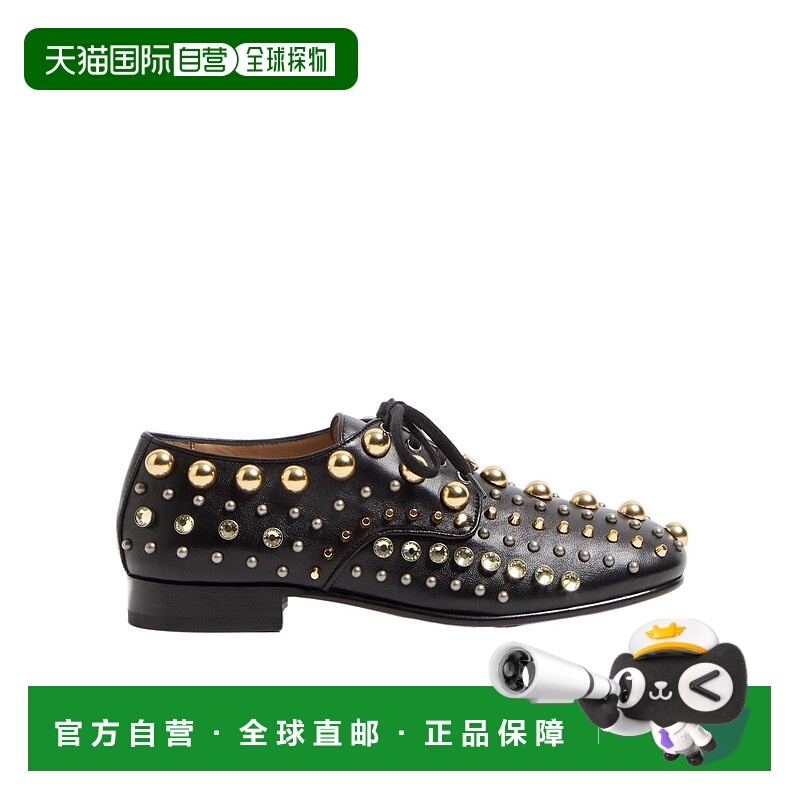 1h可退 VALENTINO 男士商务正装鞋 YS0K05SXV0NO AW2025 黑色