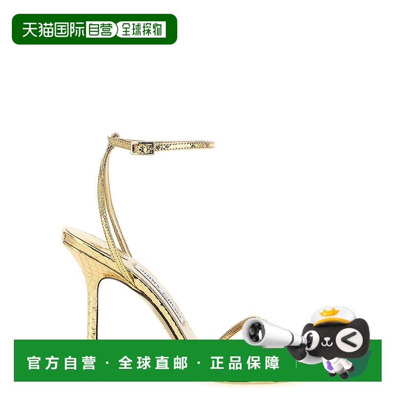 1h可退 JIMMY CHOO 女士凉鞋 1998LEO100WAPGOLD AW2025