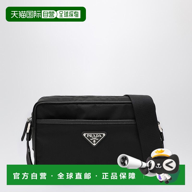 1h可退 PRADA 男士化妆包 2VH048XOO2DMHF0002 AW2025 黑色