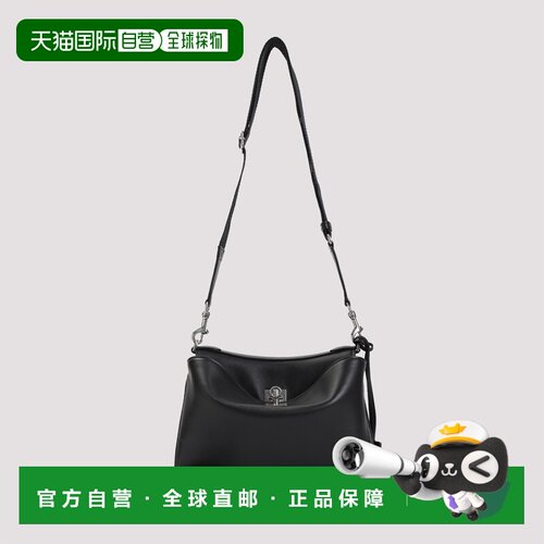 BALENCIAGA 男士斜挎包 8275832ABOX1000 AW2025 黑色巴黎世家