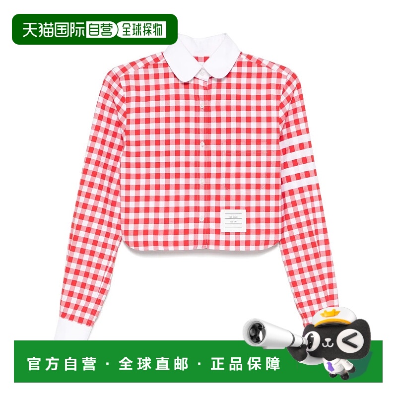 1h可退 THOM BROWNE 女士卫衣 FLL164CF0945600 AW2025 红色