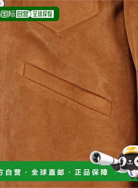 1h可退 潮奢 Dsquared2 二次方 男士 棕色夹克 S74DM1033D07041