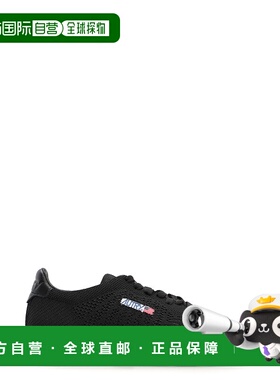 AUTRY 女士运动鞋 EKLWKN18 SS2025 黑色 系带运动鞋