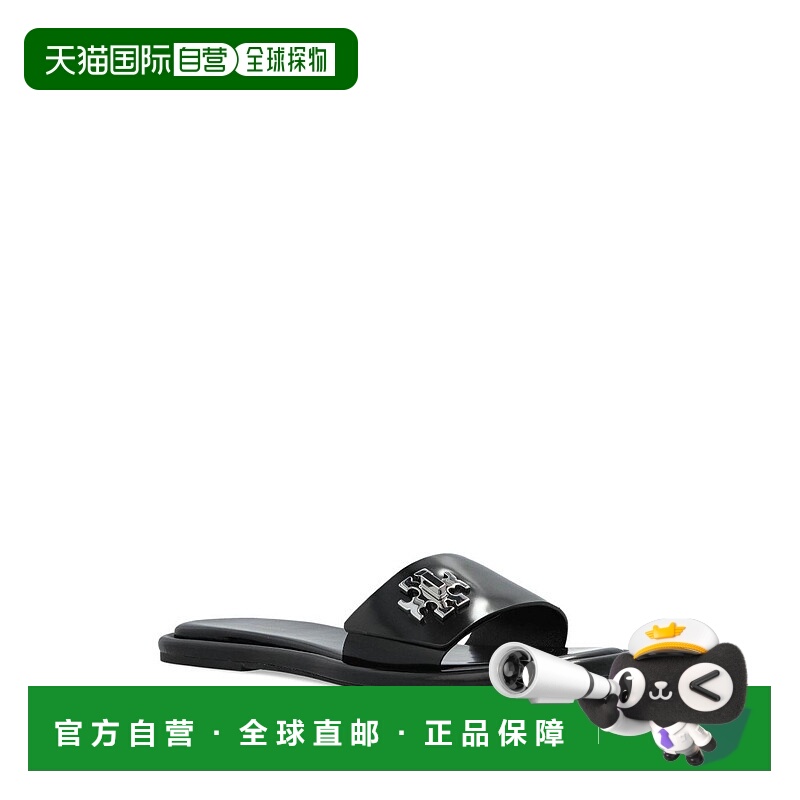 1h可退 TORY BURCH 女士拖鞋 164676006 AW2025 黑色 Tory Burch