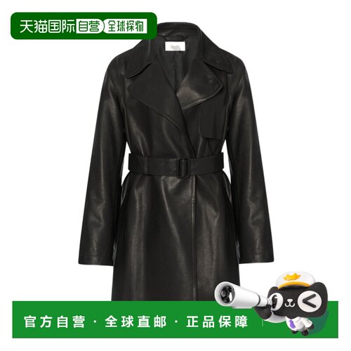 THE ROW 女士大衣 10496L640BLK SS2026 黑色 Siempra 皮革外套