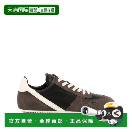 RICK OWENS 男士运动鞋 RU02E1889LVOOCO78911DRKDUSTBLACKMILKMI