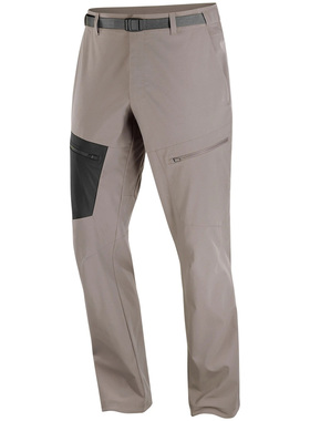SALOMON 男士运动裤 LC2646200IRON SS2026 卡其色 OUTERPATH UTI