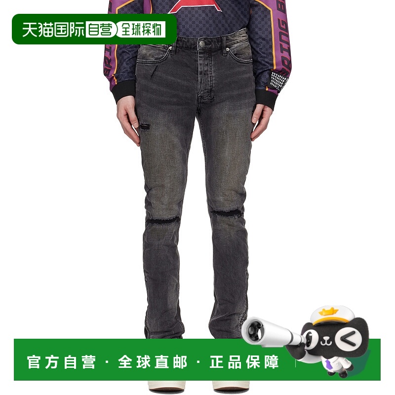 1h可退 潮奢 Ksubi 男士 黑色 Van Winkle 牛仔裤 MSP25DJ019