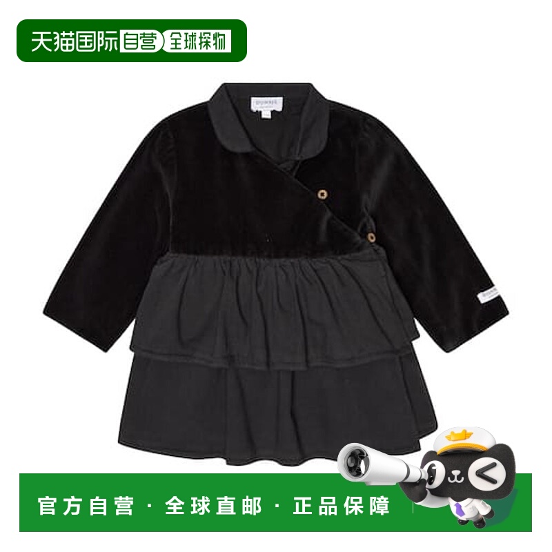 1h可退 潮奢 Donsje 婴儿 Floisa 荷叶边棉质连衣裙童装