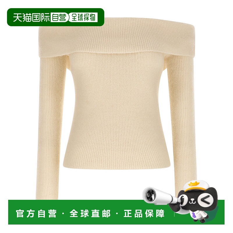 1h可退 RICK OWENS 女士针织衫 RO02E4675KWP11 AW2025 白色