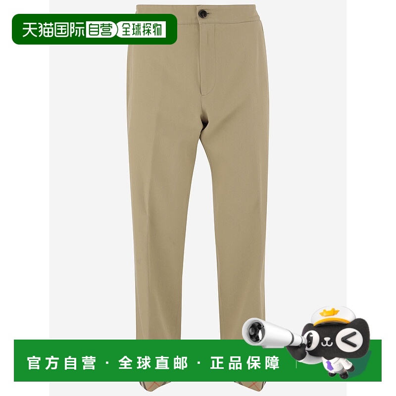 1h可退 BURBERRY 男士休闲裤 8111203HAMPER AW2025 浅棕色博柏利