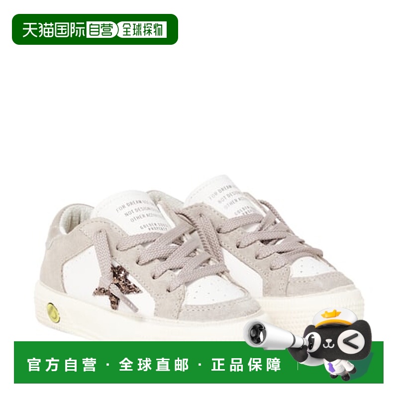 1h可退 潮奢 GOLDEN GOOSE 女童 May 山羊皮边运动鞋童鞋