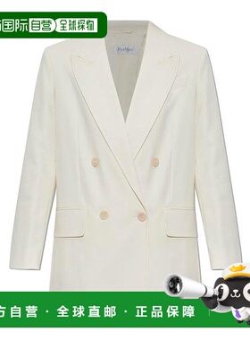 1h可退 潮奢 MaxMara 麦斯玛拉 女士 Suez 雙排扣西裝外套 252104